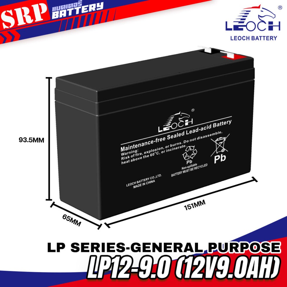 LEOCH LP12 9 0 12V9 0Ah