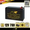 แบตเตอรี่UPS สำรองไฟ 12V7Ah RR แบตเตอรี่UPS สำรองไฟ 12V7Ah RR