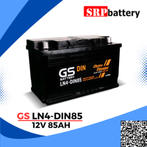 แบตเตอรี่รถยนต์ GS LN4 DIN85 12V85Ah