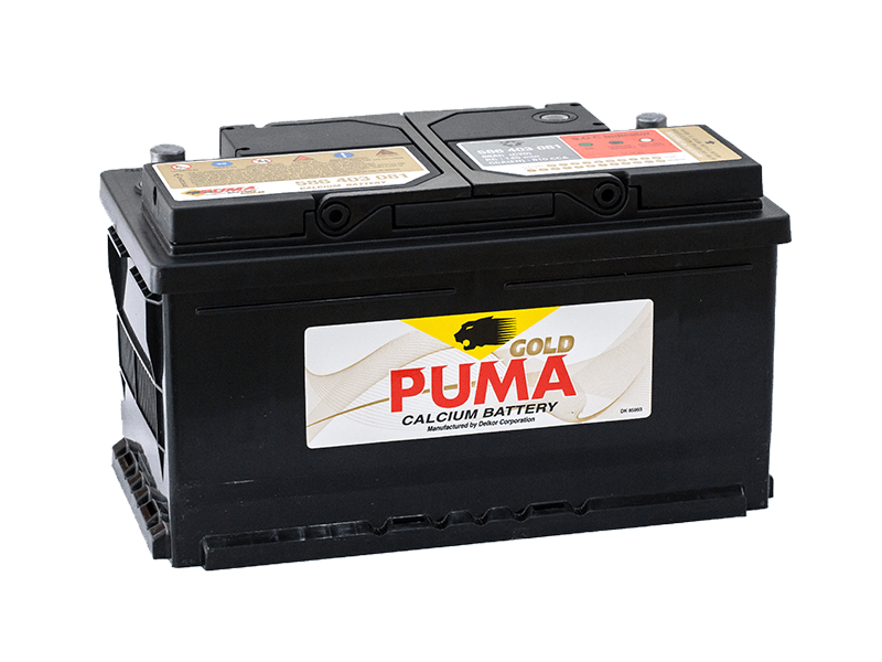 แบตเตอรี่รถยนต์ PUMA DIN58640 12V86Ah แบตเตอรี่รถยนต์ PUMA DIN58640 12V86Ah