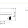 ขนาดแบตเตอรี่โซล่าเซลล์ GTAD12V 75Ah