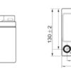 12V33Ah globalpower แบตเตอรี่เครื่องสำรองไฟ 33ah