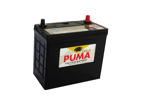 แบตเตอรี่รถยนต์ PUMA  55B24R 12V45Ah