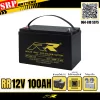 แบตเตอรี่UPS สำรองไฟ 12V100Ah RR แบตเตอรี่UPS สำรองไฟ 12V100Ah RR