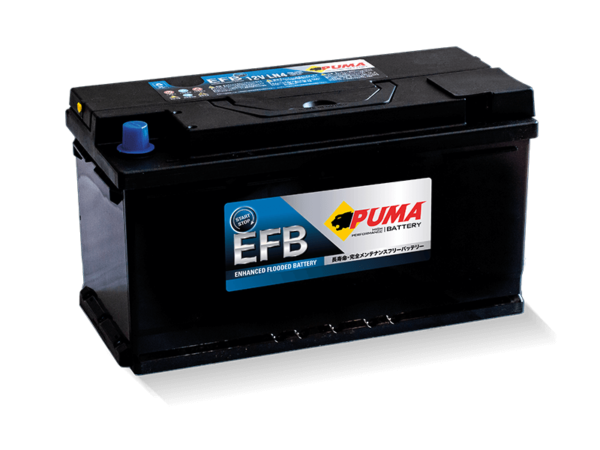 แบตเตอรี่รถยนต์ PUMA  EFB LN4 12V86Ah