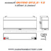 ขนาดแบตเตอรี่UPS เครื่องสำรองไฟ OUTDO OT2.2-12 12V 2.2AH