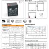 สเปคแบตเตอรี่UPS เครื่องสำรองไฟ OUTDO OT4.5-12 12V 4.5AH