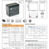 สเปคแบตเตอรี่ups เครื่องสำรองไฟ Outdo 12V 55Ah