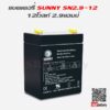 แบตเตอรี่สำรองไฟ UPS Sunny SN 12-2.9_2