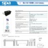 แบตเตอรี่สำรองไฟUPS SPA SL12 120B (12V 120AH)