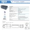 แบตเตอรี่สำรองไฟUPS SPA SL12 240 (12V 240AH)