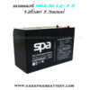 แบตเตอรี่สำรองไฟUPS SPA SL12 7.5 (12V 7.5AH)