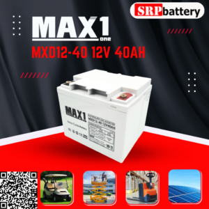 แบตเตอรี่ MAX1 MXD12-40 (12V 40Ah)