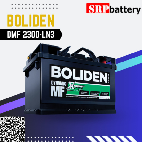 แบตเตอรี่ BOLIDEN DMF 2300-LN3 (12โวลท์ 75แอมป์)