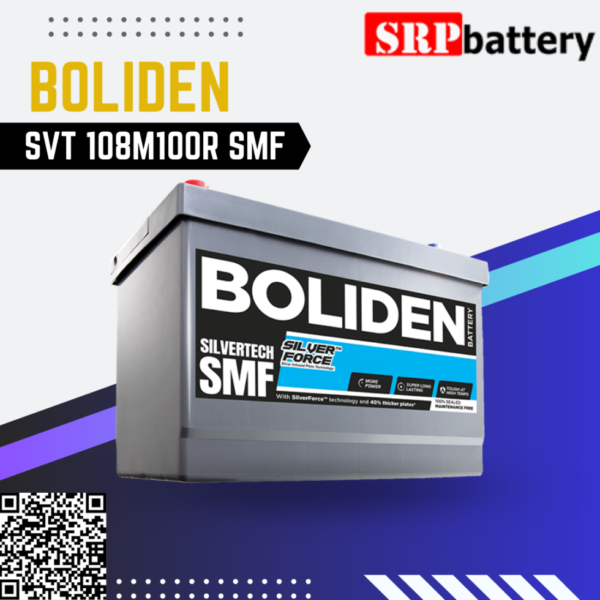 แบตเตอรี่ BOLIDEN SVT 108M100R SMF