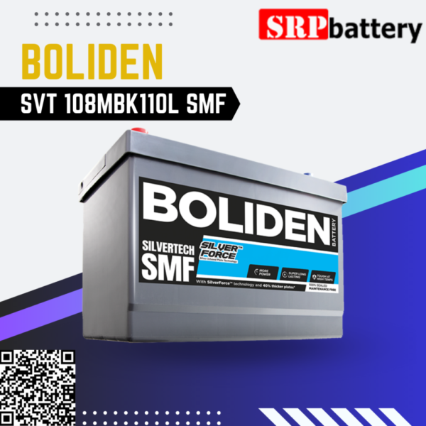 แบตเตอรี่ BOLIDEN SVT 108MBK110L SMF