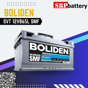 แบตเตอรี่ BOLIDEN SVT 12VB65L SMF