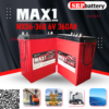 แบตเตอรี่ MAX1 MXD6 360 6V 360AH (Motive Deep Cycle-J305)