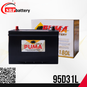 แบตเตอรี่รถยนต์ PUMA 95D31L (PG180L) 12V75Ah