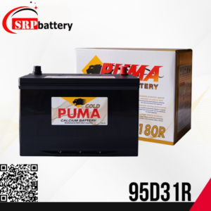 แบตเตอรี่รถยนต์ PUMA 95D31R (PG180R) 12V75Ah