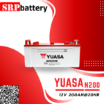 แบตเตอรี่รถยนต์ YUASA N200 (12v 200ah) แบตเตอรี่รถยนต์ YUASA N200