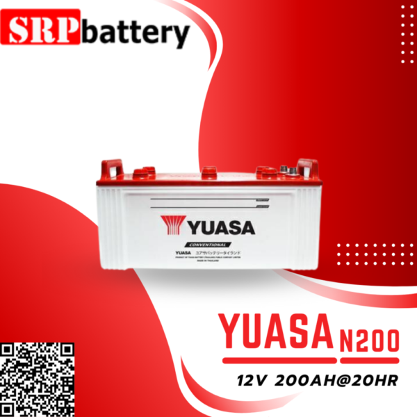 แบตเตอรี่รถยนต์ YUASA N200