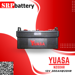 แบตเตอรี่รถยนต์ YUASA N200HR (12v 200ah)