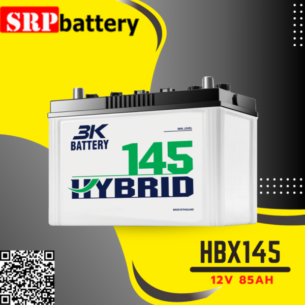 แบตเตอรี่รถยนต์ 3K HBX145