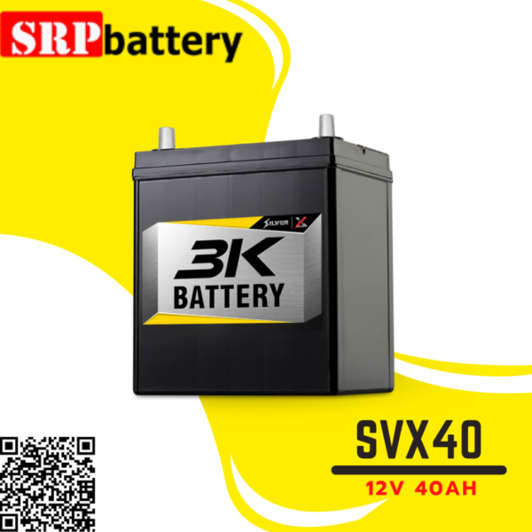 แบตเตอรี่รถยนต์ 3K SVX40