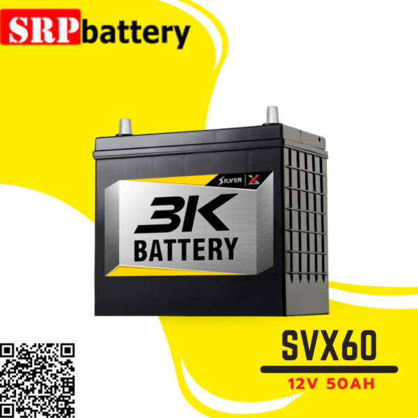 แบตเตอรี่รถยนต์ 3K SVX60