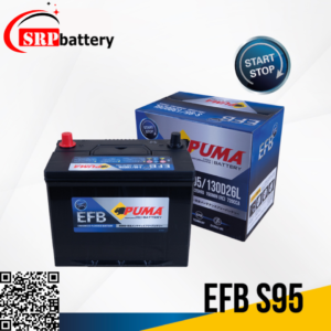 แบตเตอรี่รถยนต์ EFB S95L (12โวลท์ 75แอมป์)