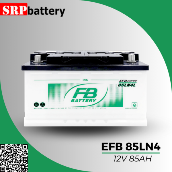 แบตเตอรี่รถยนต์ FB EFB 85LN4