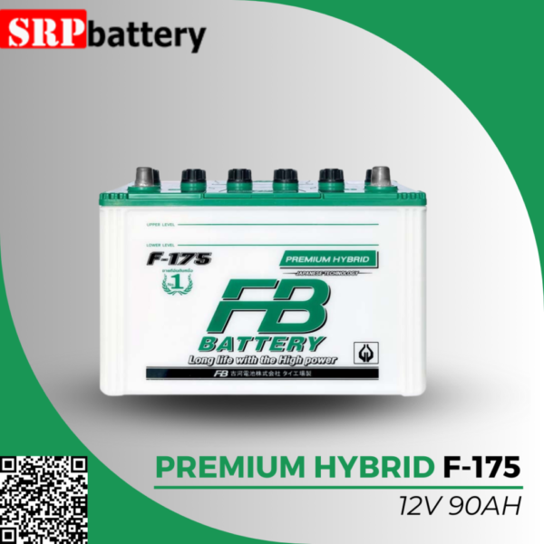 แบตเตอรี่รถยนต์ FB PREMIUM HYBRID F175