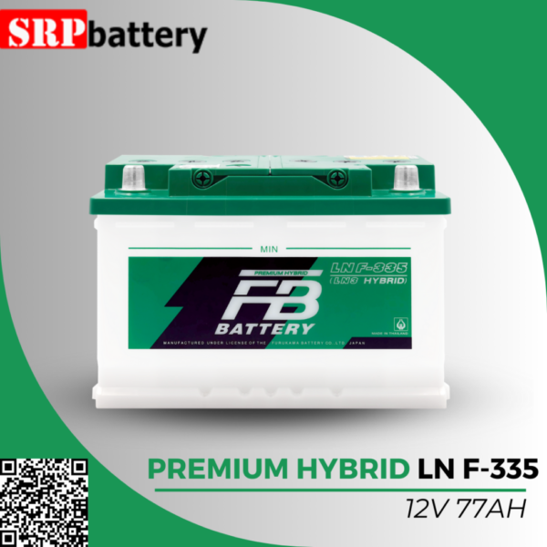 แบตเตอรี่รถยนต์ FB PREMIUM HYBRID LN F335