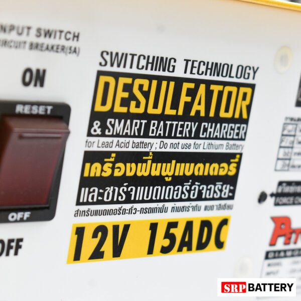 เครื่องฟื้นฟูแบตเตอรี่ DSA1215-12V 15ADC