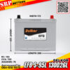 แบตเตอรี่ Delkor EFB S-95L 130D26L (12V 75Ah)