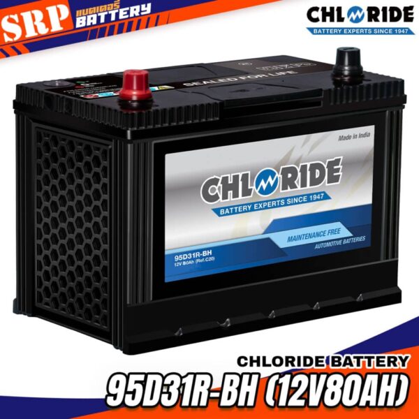 95D31R-BH (12V80Ah)