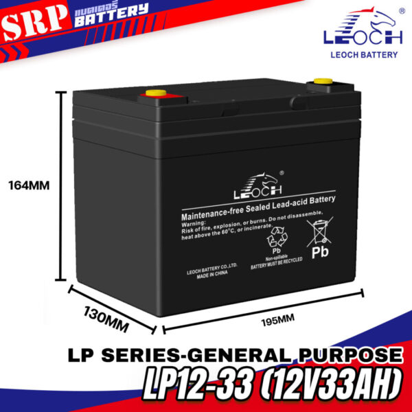 LP12-33 (12V33Ah)