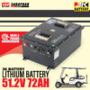 3K lithium battery 51.2V 72AH