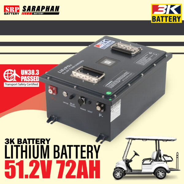 3K lithium battery 51.2V 72AH