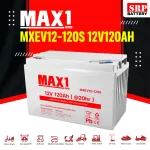 แบตเตอรี่ MAX1 MXEV12-120S (12V 120AH) Deep Cycle Premium Battery MAX1 MXEV12-120S (12V 120AH) Deep Cycle Premium Battery
