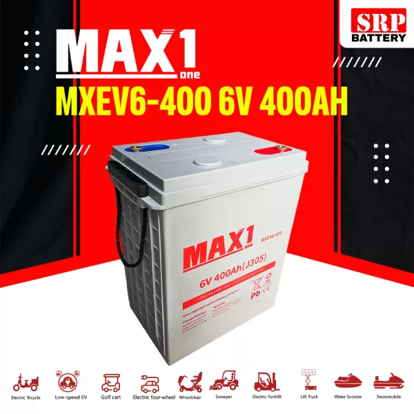 MAX1 MXEV6-400 (J305) 6V 400Ah MAX1 MXEV6-400 (J305) 6V 400Ah