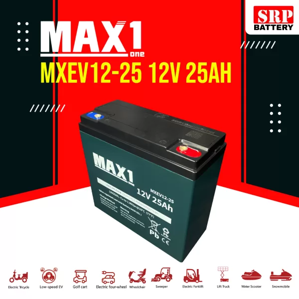 MXEV12-25 12V 25AH-2 MXEV12-25 12V 25AH-2