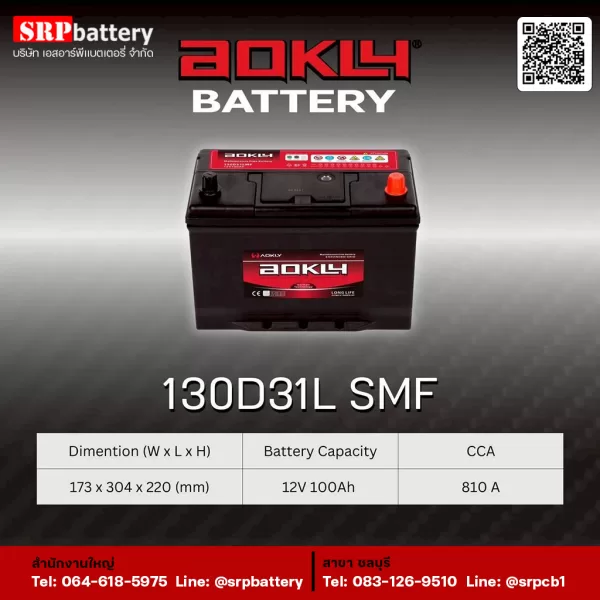 AOKLY-Battery-130D31L-SMF