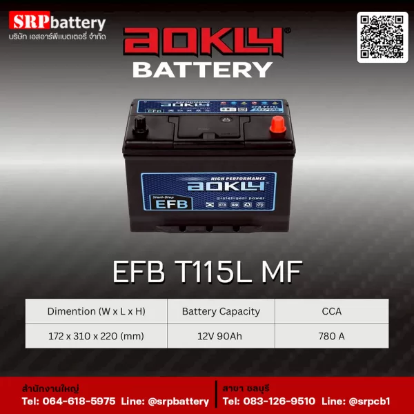 AOKLY-Battery-EFB-T115L-MF
