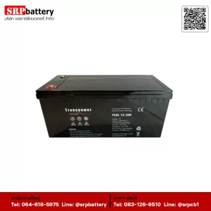 แบตเตอรี่ Hybrid Gel Deep Cycle Battery (TGEL12-200) 12V200AH