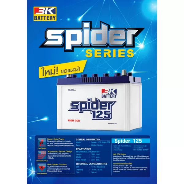 3K SPIDER125 3K SPIDER125
