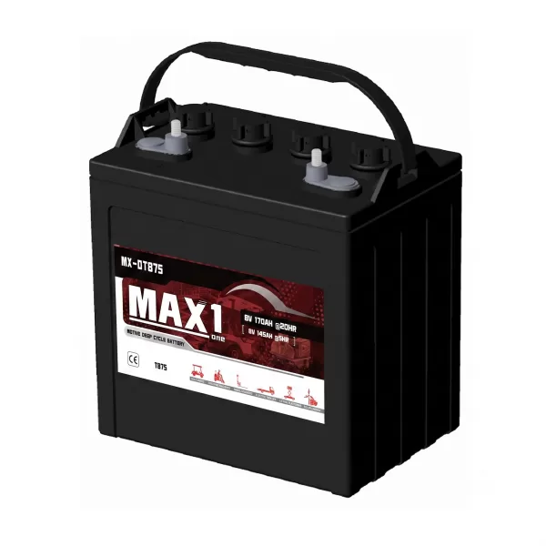 แบตเตอรี่ MAX1 MX-DT875 T875 8V 170Ah